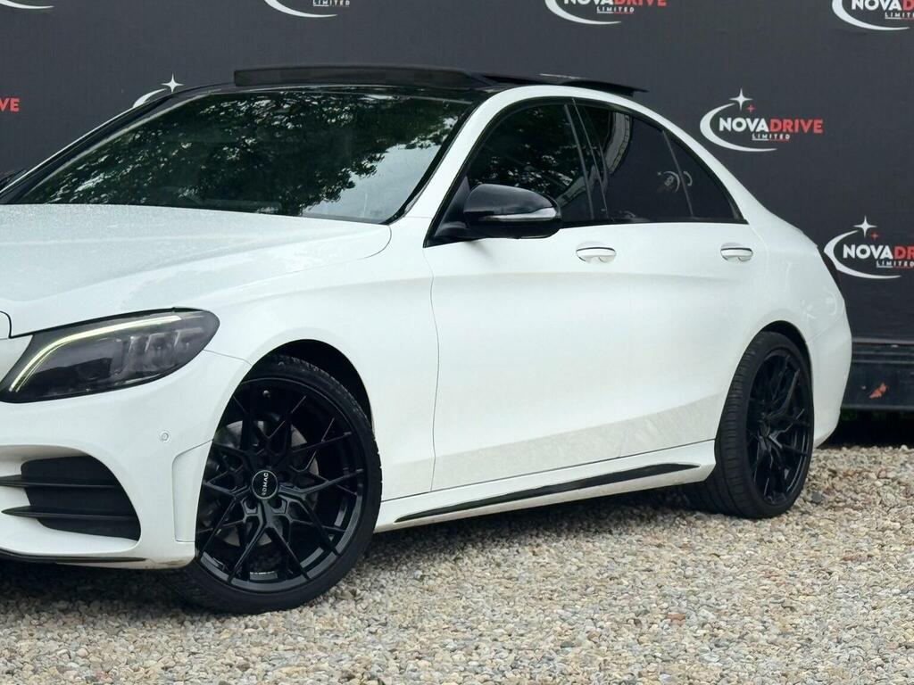 Mercedes-Benz C Class 2.0 C220d Amg Line Premium Plus G-tronic Euro 6 AU19ZGM White #4