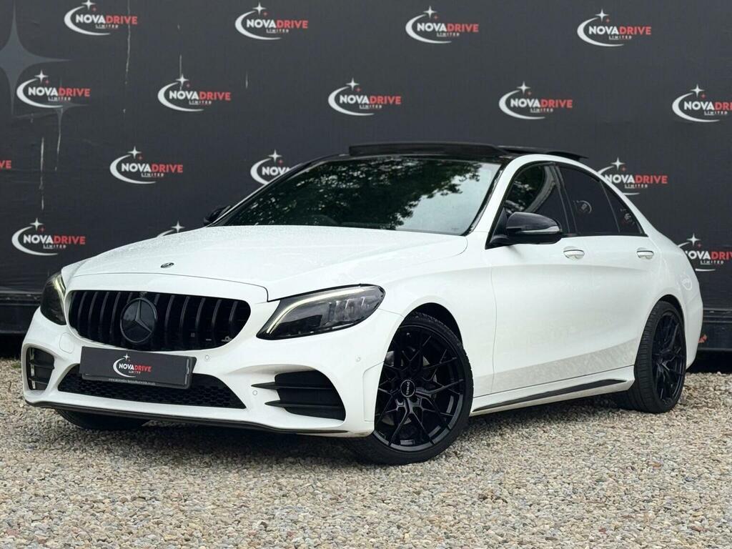 Mercedes-Benz C Class 2.0 C220d Amg Line Premium Plus G-tronic Euro 6 White
