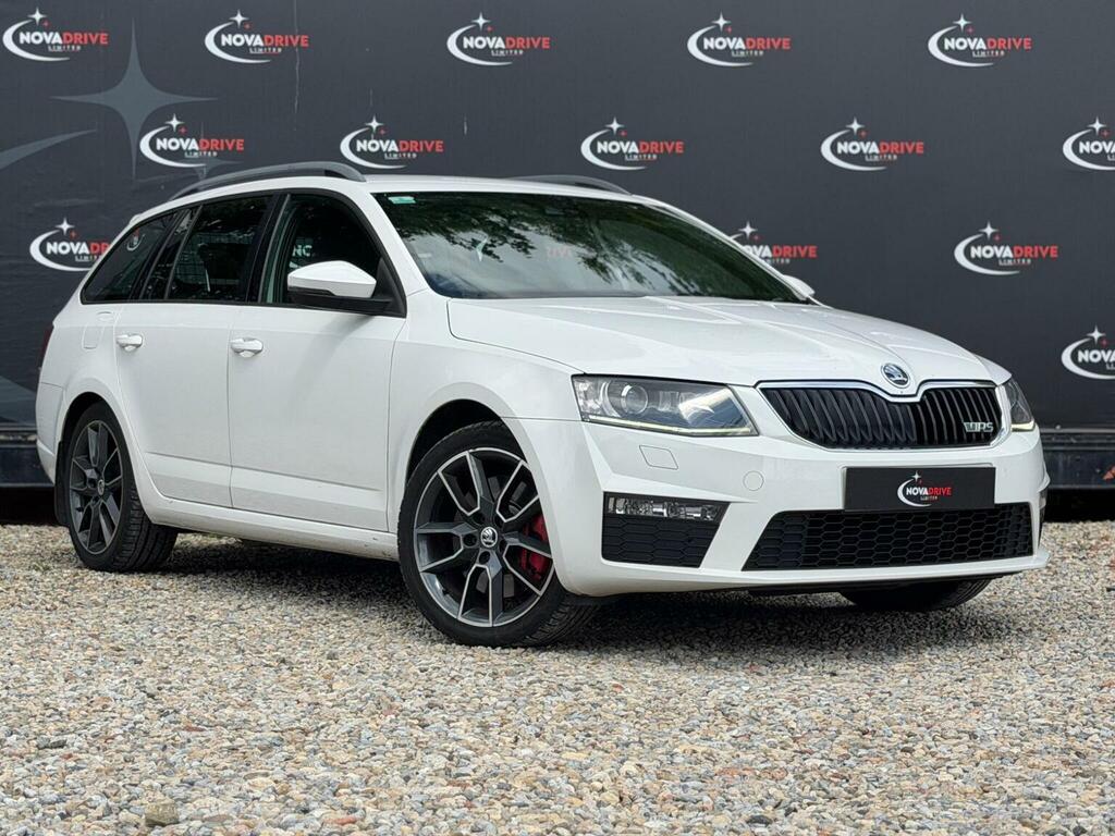 Skoda Octavia 2.0 Tdi Vrs Euro 5 Ss SL14EWR White #6