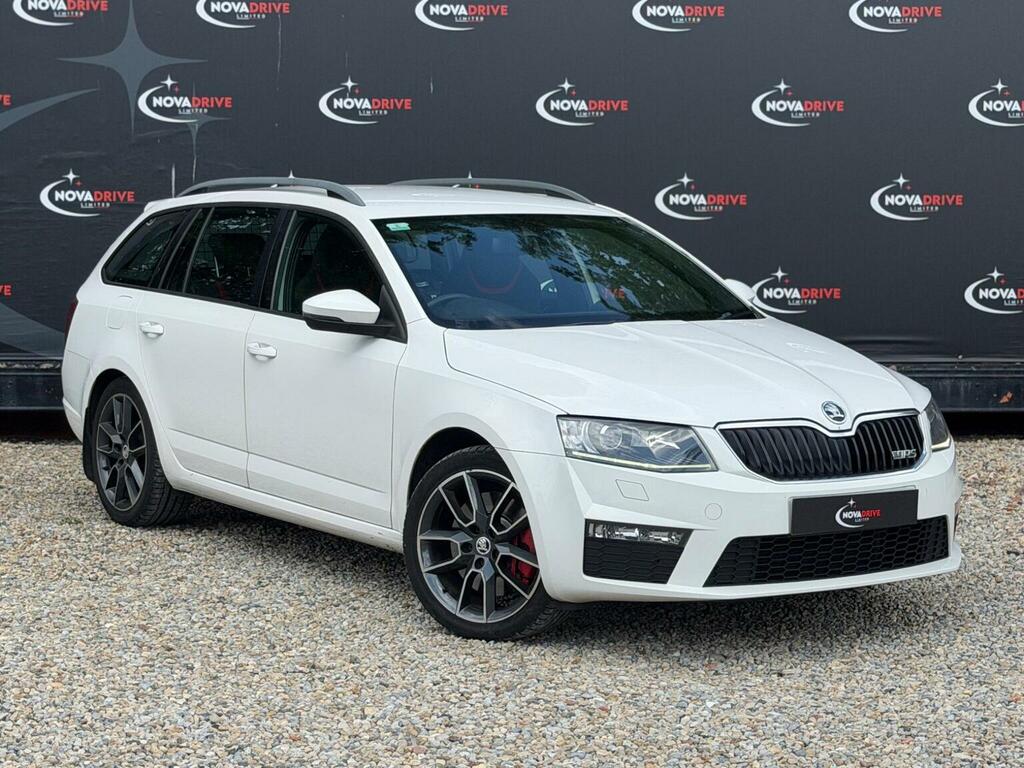 Skoda Octavia 2.0 Tdi Vrs Euro 5 Ss SL14EWR White #5