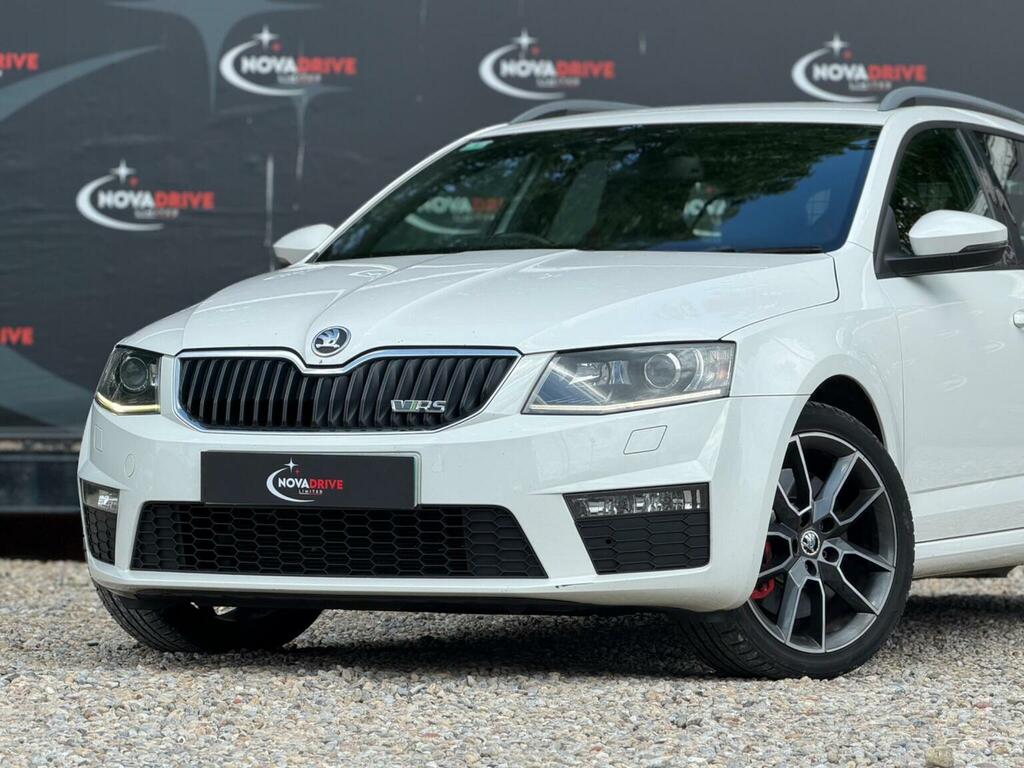 Skoda Octavia 2.0 Tdi Vrs Euro 5 Ss SL14EWR White #4