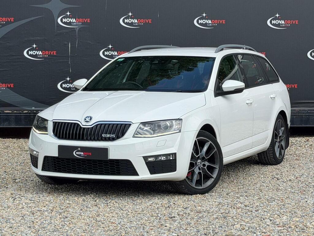 Skoda Octavia 2.0 Tdi Vrs Euro 5 Ss White