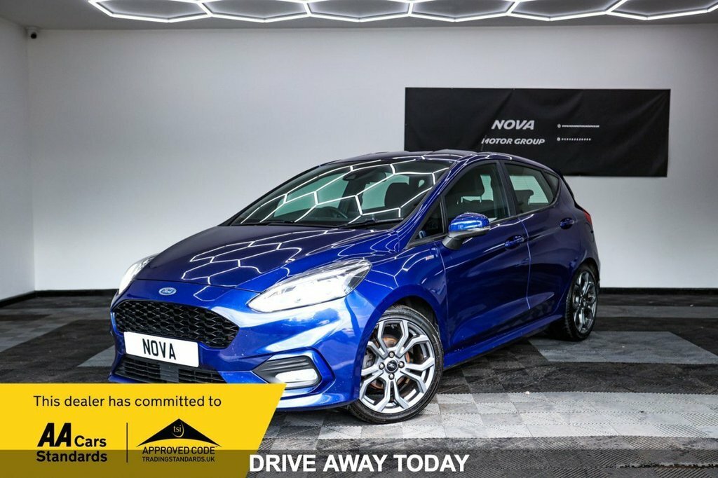 Ford Fiesta 1L St-line Blue
