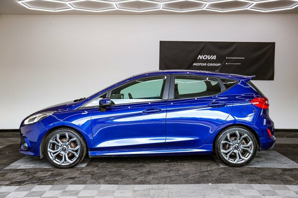Ford Fiesta 1L St-line CE18NYX Blue #6