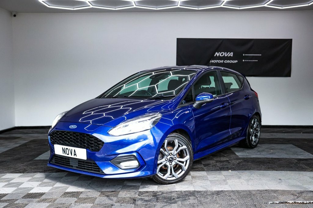Ford Fiesta 1L St-line CE18NYX Blue #2