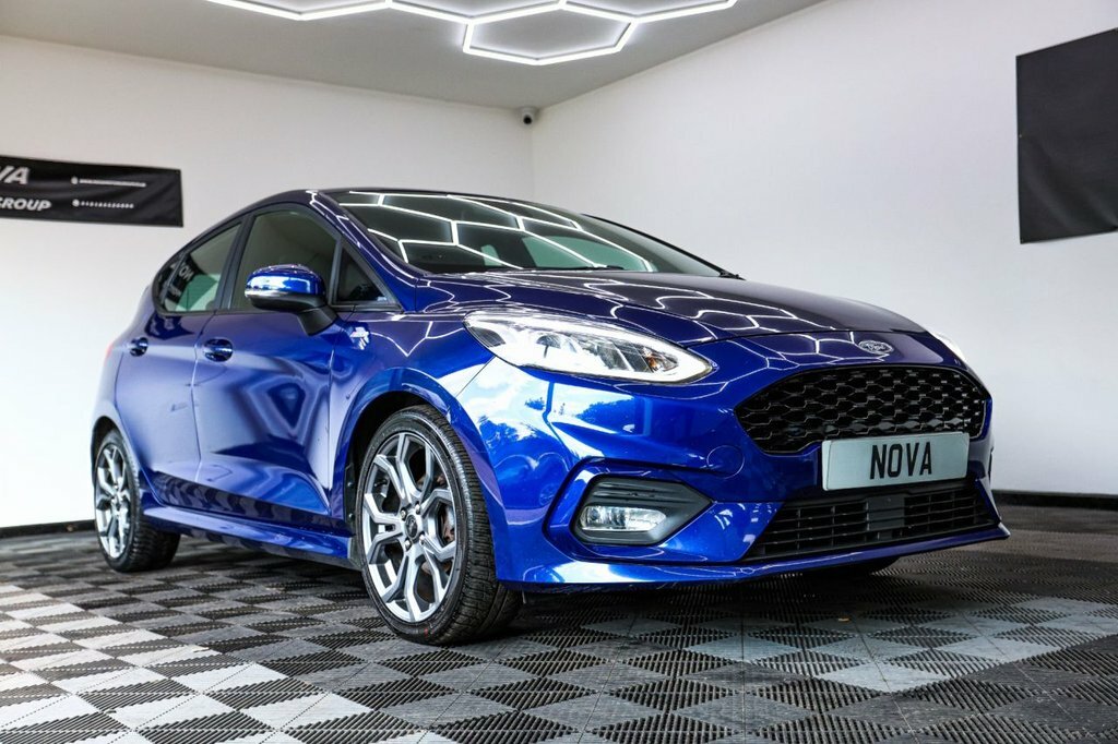Ford Fiesta 1L St-line CE18NYX Blue #3