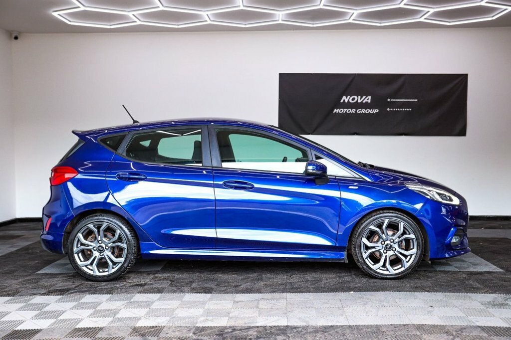 Ford Fiesta 1L St-line CE18NYX Blue #5