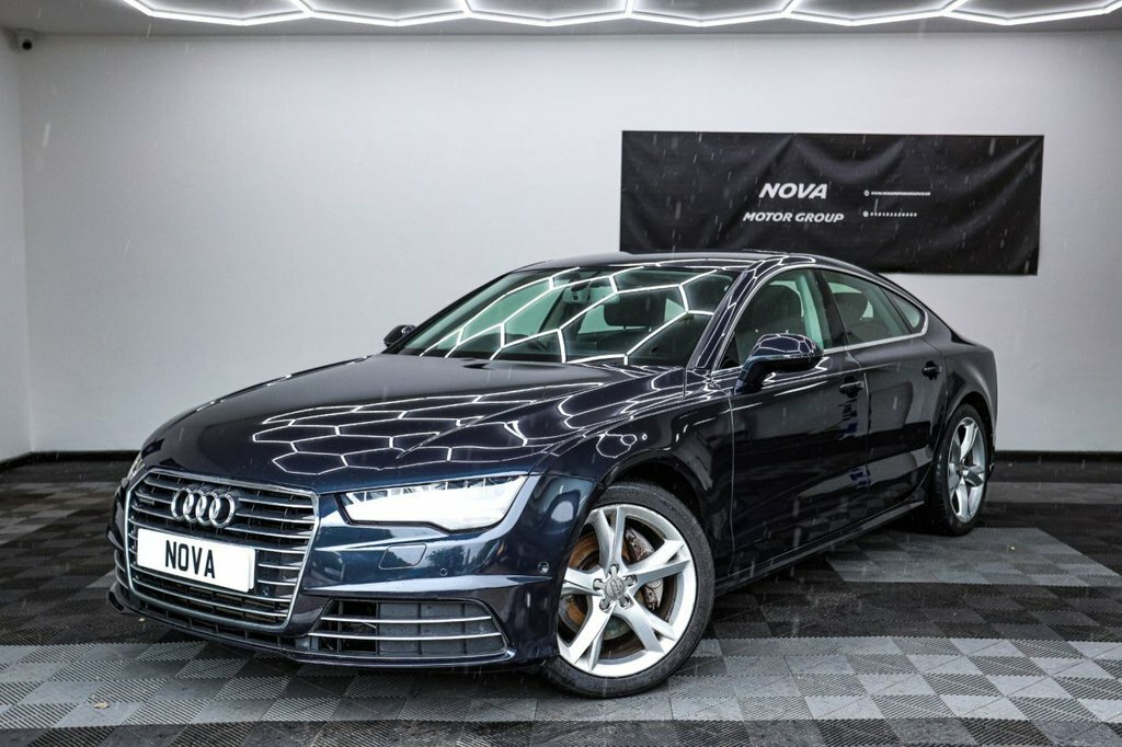 Audi A7 3L Se Executive NY65AKV Blue #2