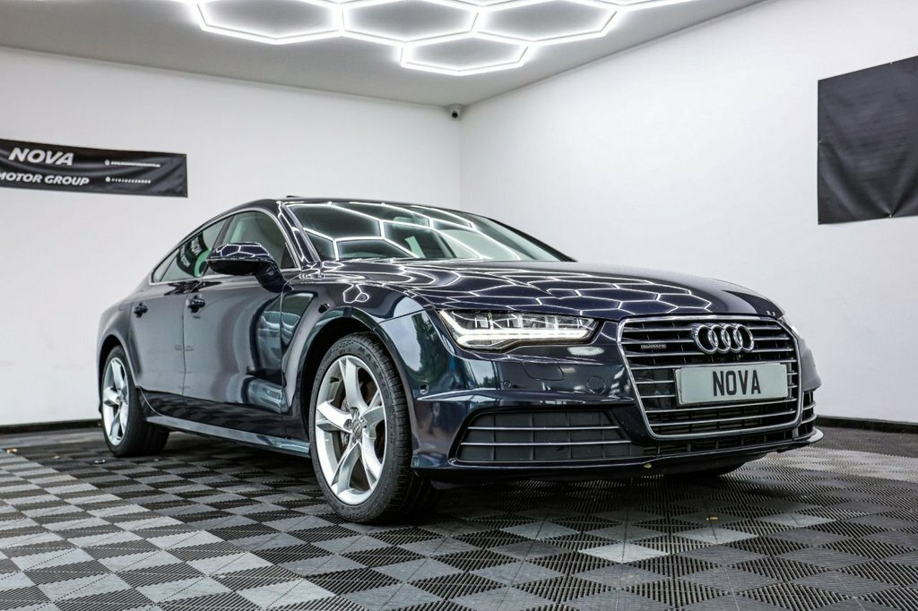 Audi A7 3L Se Executive NY65AKV Blue #3