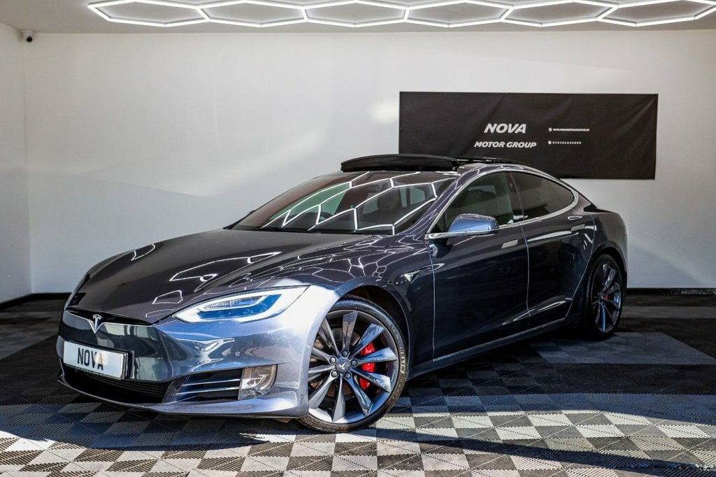 Tesla Model S Hatchback Grey #2