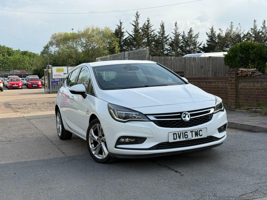 Vauxhall Astra 1.4I Turbo Sri Euro 6 White