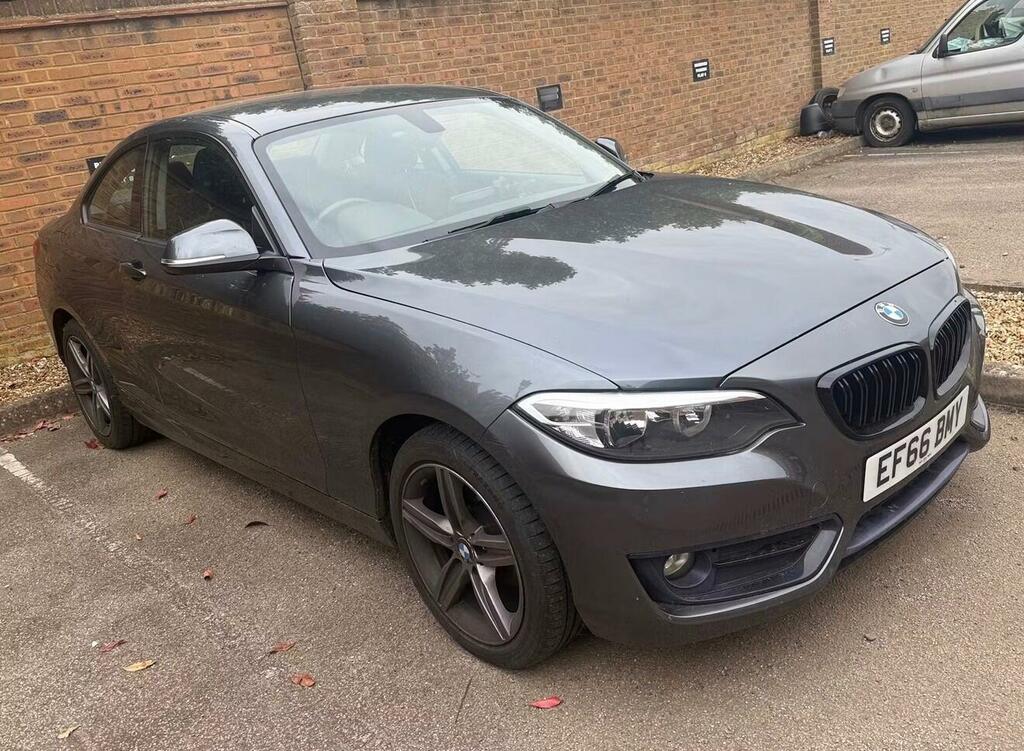 BMW 2 Series 1.5 218I Sport Euro 6 Ss Grey
