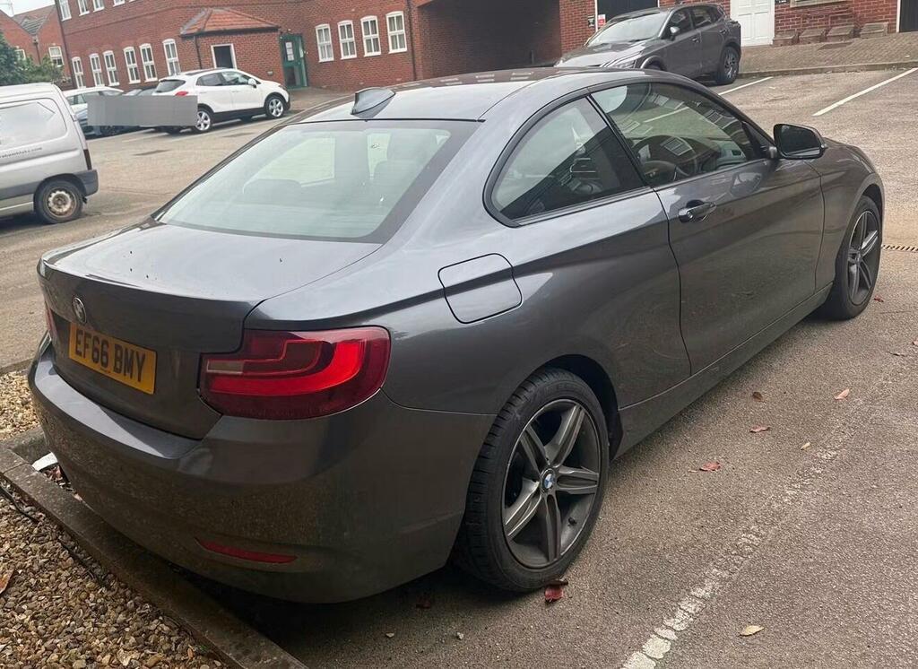 BMW 2 Series 1.5 218I Sport Euro 6 Ss EF66BMY Grey #2