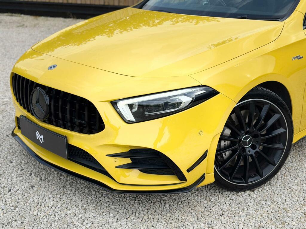 Mercedes-Benz A Class 2.0 A35 Amg Premium Plus Spds Dct 4Matic Euro 6 VA19PWN Yellow #4