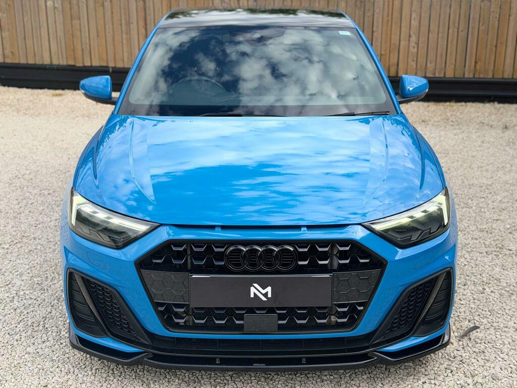 Audi A1 1.0 Tfsi 30 S Line Sportback Euro 6 Ss NX19ONW Blue #4