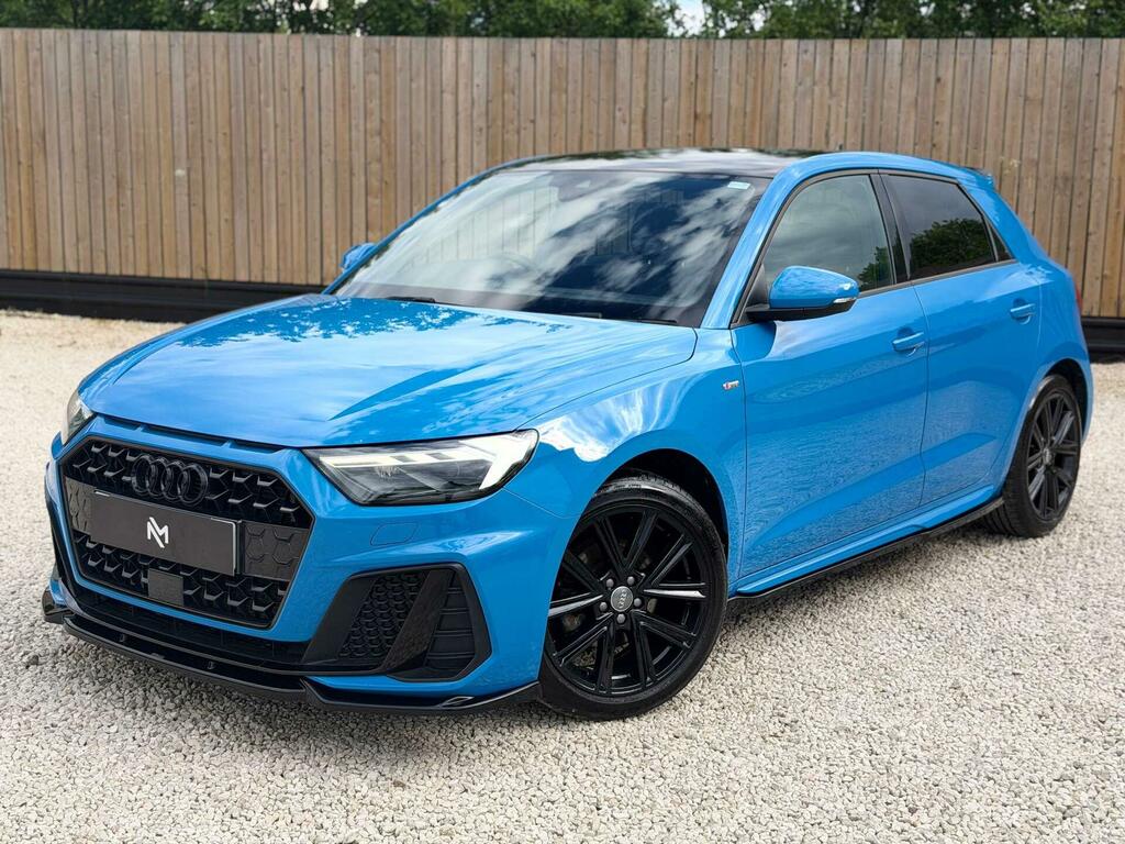 Audi A1 1.0 Tfsi 30 S Line Sportback Euro 6 Ss NX19ONW Blue #6