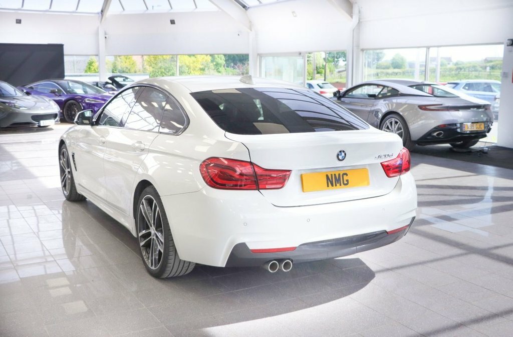 BMW 4 Series Gran Coupe 2L M Sport GL18XGT White #4