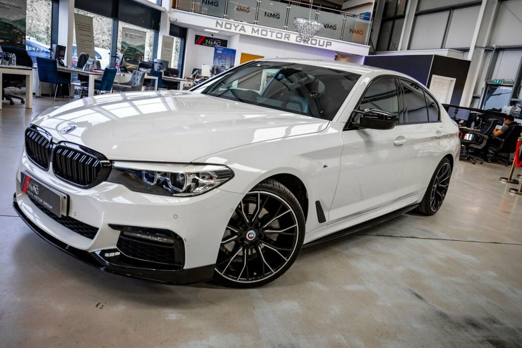 BMW 5 Series 2L M Sport MT69TLO White #4