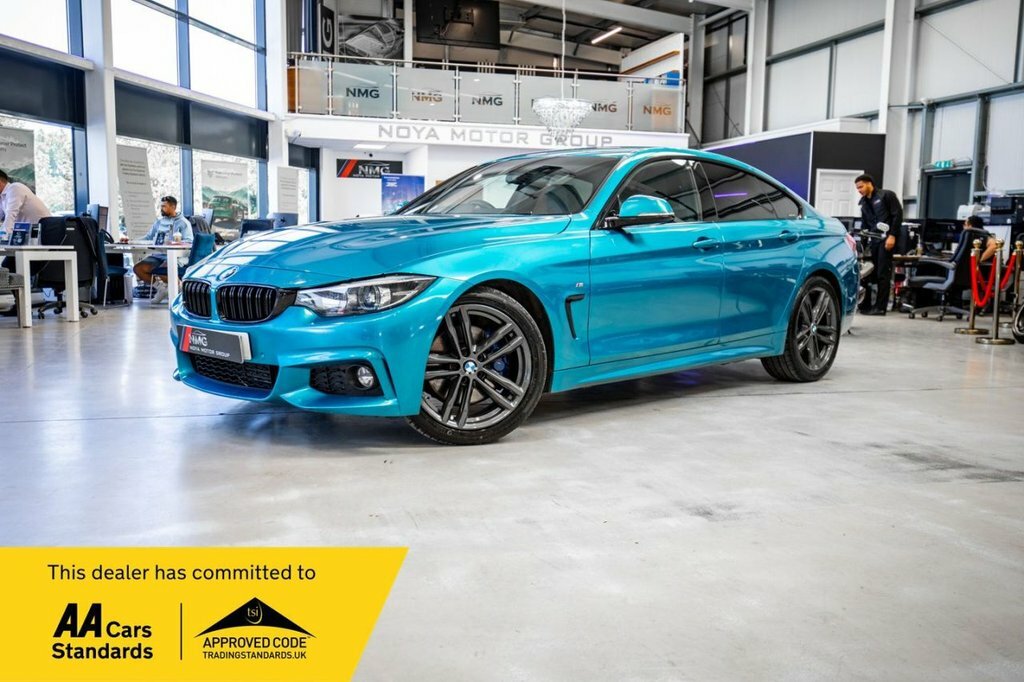 BMW 4 Series Gran Coupe 2L M Sport Blue