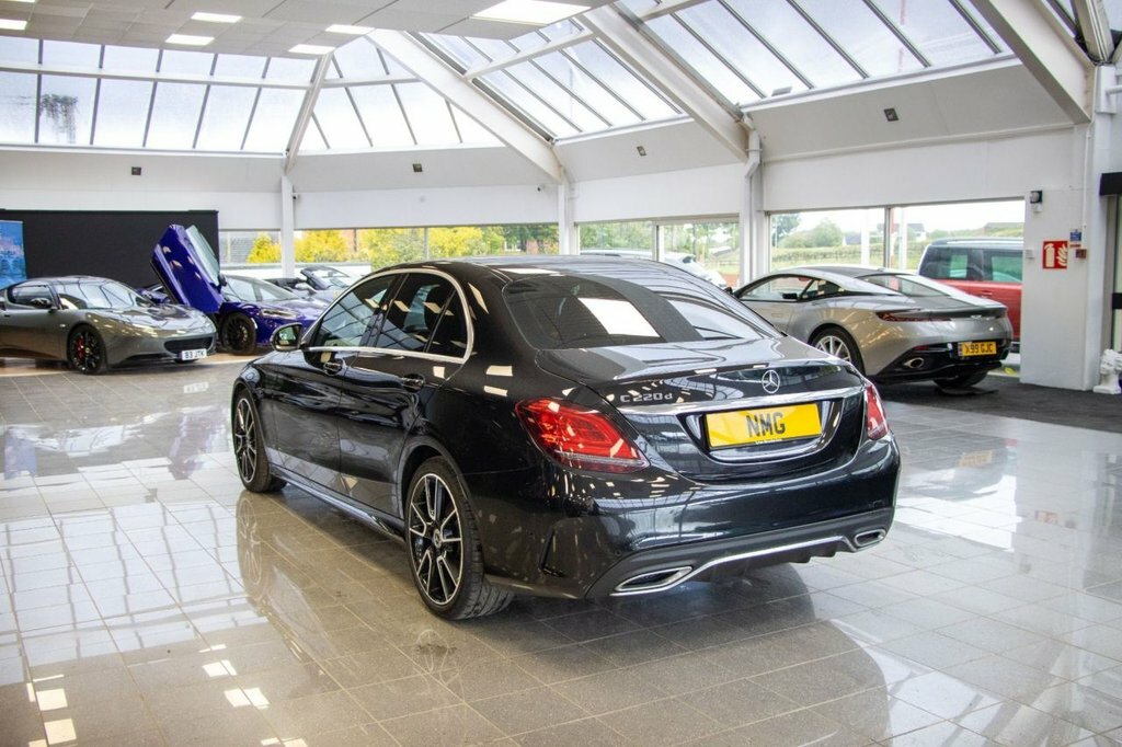 Mercedes-Benz C Class 2L Amg Line KK19UMR Black #4