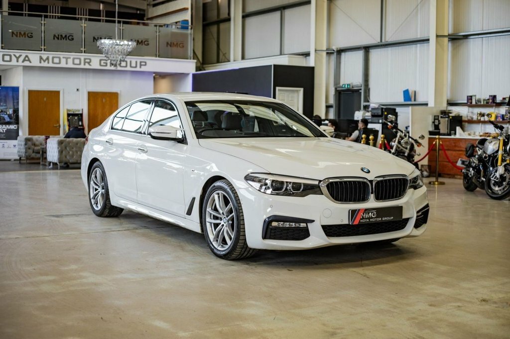BMW 5 Series 2L M Sport XHZ6799 White #6