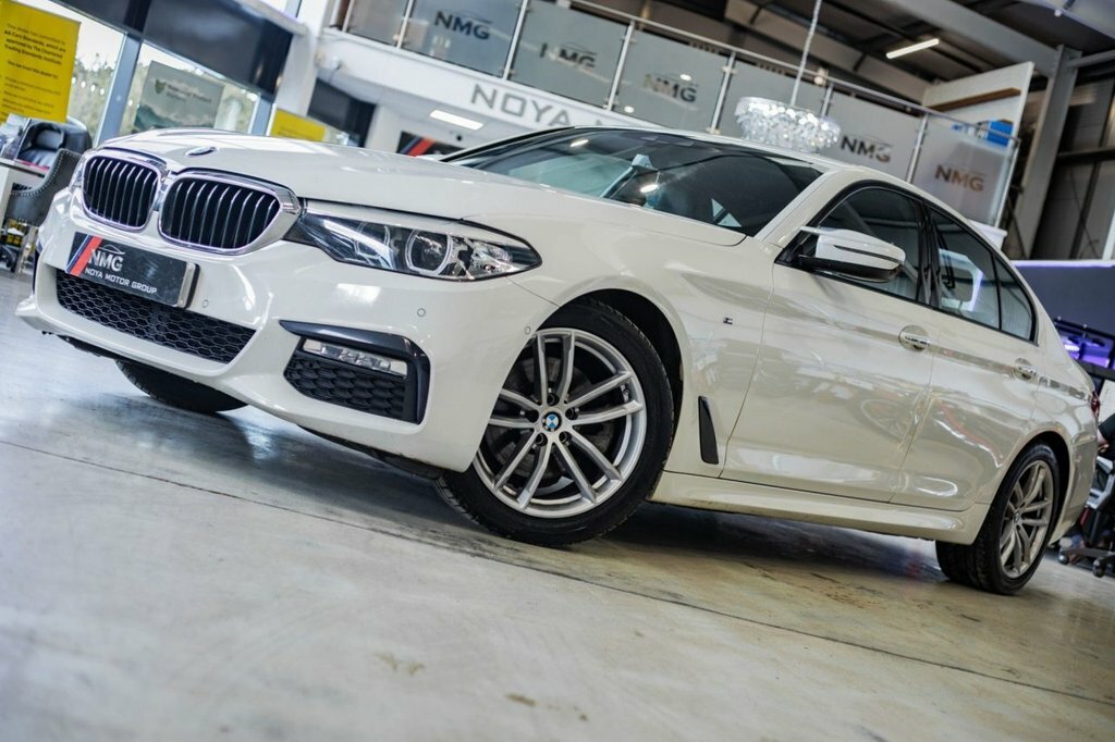 BMW 5 Series 2L M Sport XHZ6799 White #4