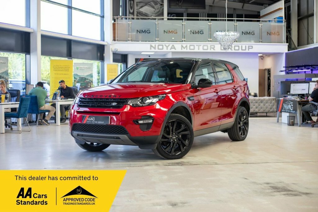 Land Rover Discovery Sport 2L Hse Black Red