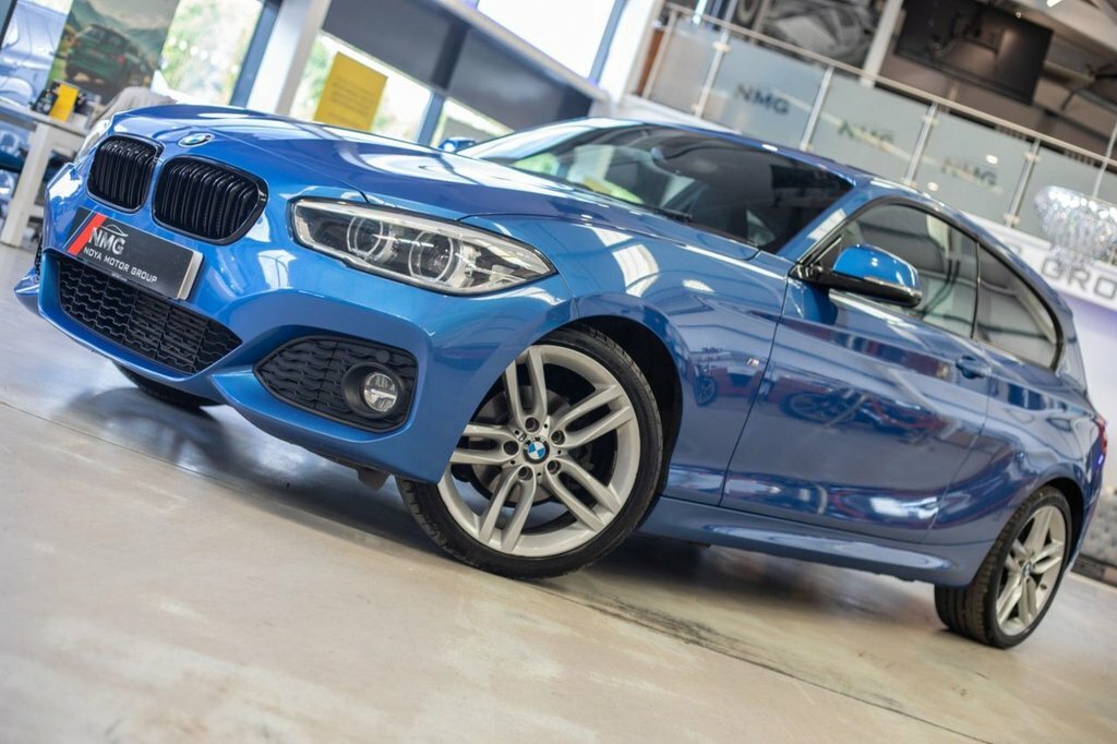 BMW 1 Series 2L M Sport RJ66ENH Blue #4