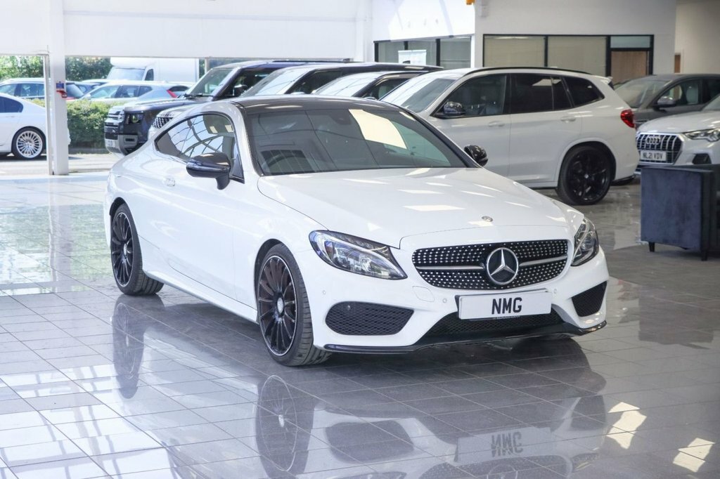 Mercedes-Benz C Class 2.1L Amg Line YJ66UHD White #5