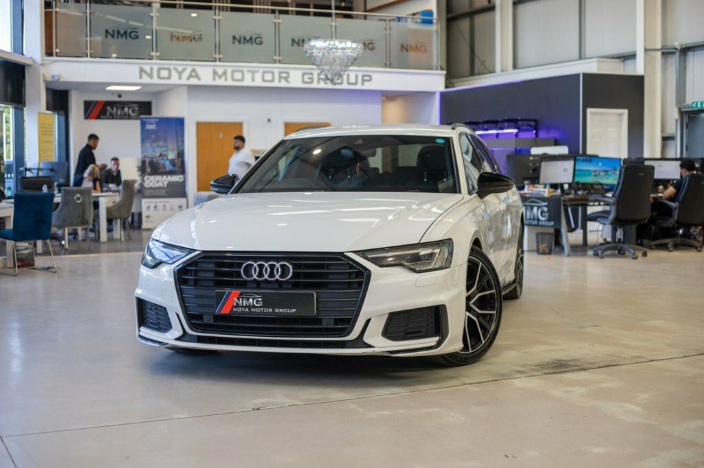 Audi A6 Avant 2L Black Edition MB19UEL White #3