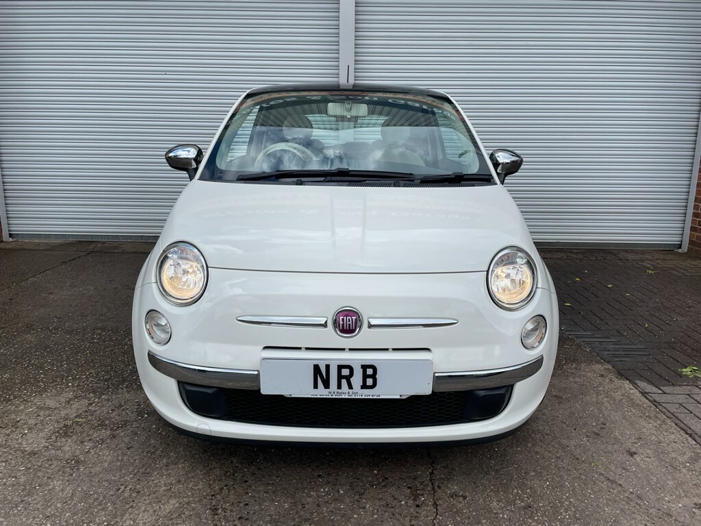 Fiat 500 Lounge White