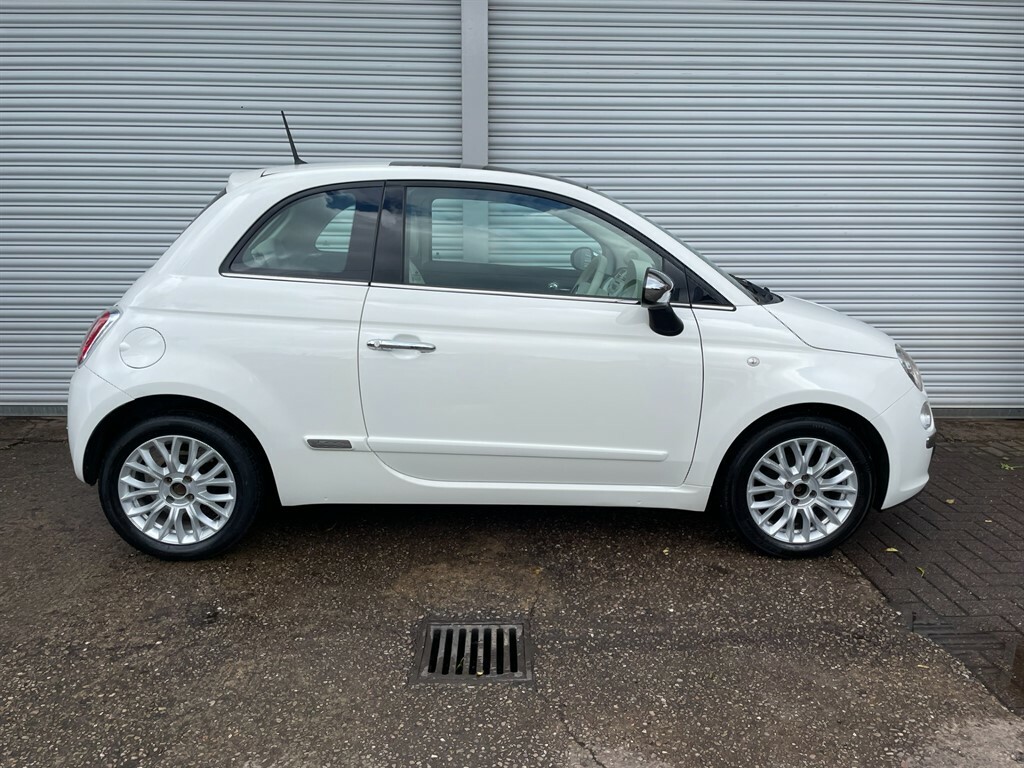 Fiat 500 Lounge White #2