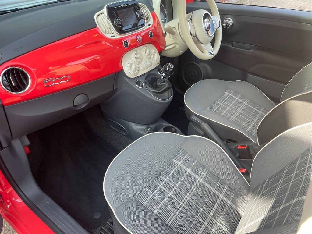 Fiat 500 Lounge YP66XDO Pink #6