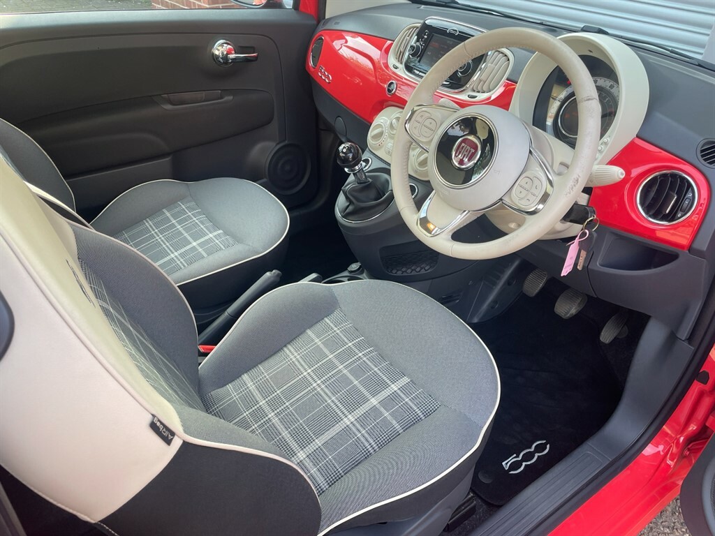 Fiat 500 Lounge YP66XDO Pink #5