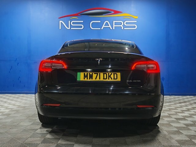 Tesla Model 3 Motor Long Range Saloon MW71DKD Black #4
