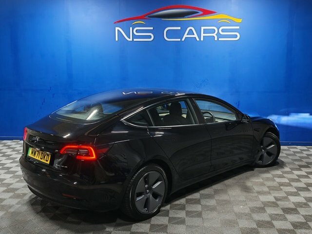 Tesla Model 3 Motor Long Range Saloon MW71DKD Black #3