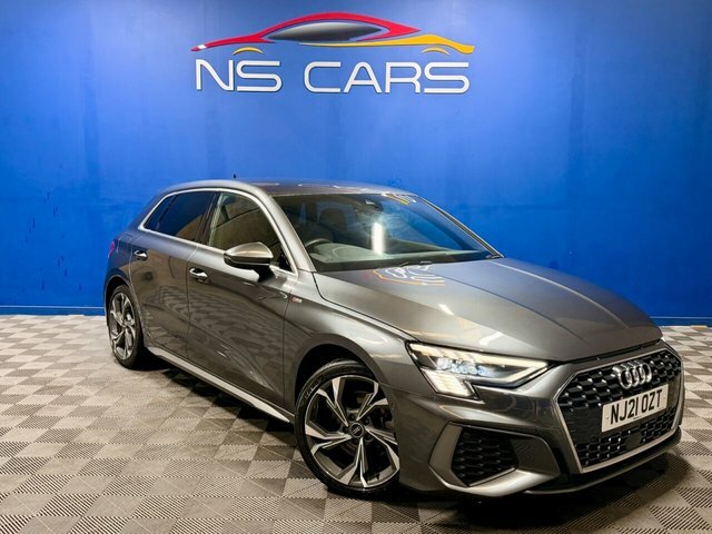 Audi A3 Tfsi 35 S Line NJ21OZT Grey #6