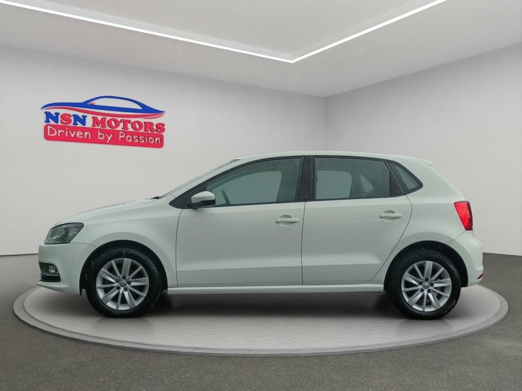 Volkswagen Polo 1.2 Tsi Bluemotion Tech Se Hatchback Ds MK65ZZT White #3
