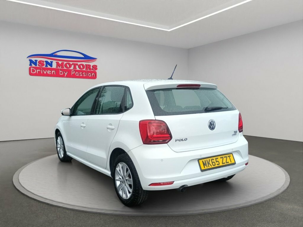 Volkswagen Polo 1.2 Tsi Bluemotion Tech Se Hatchback Ds MK65ZZT White #2