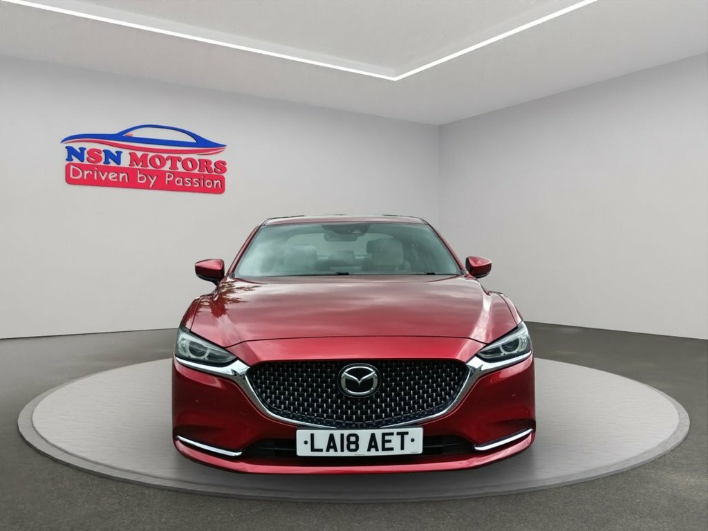 Mazda 6 2.2 Skyactiv-d Gt Sport Nav Saloon Man LA18AET Red #5