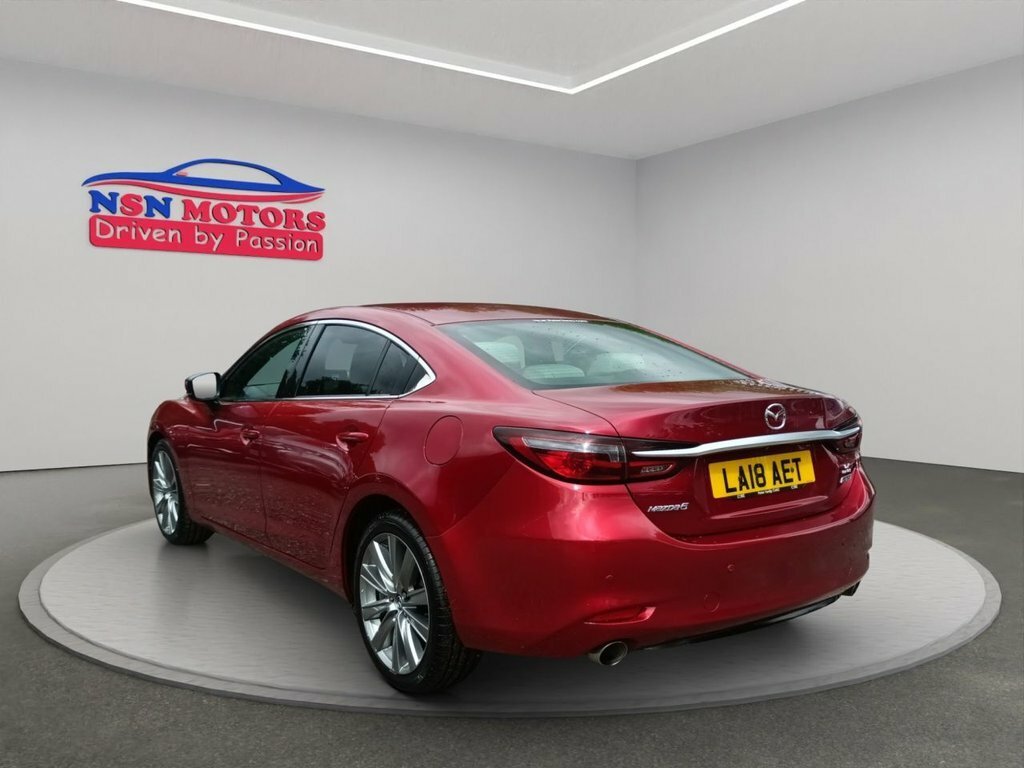Mazda 6 2.2 Skyactiv-d Gt Sport Nav Saloon Man LA18AET Red #2