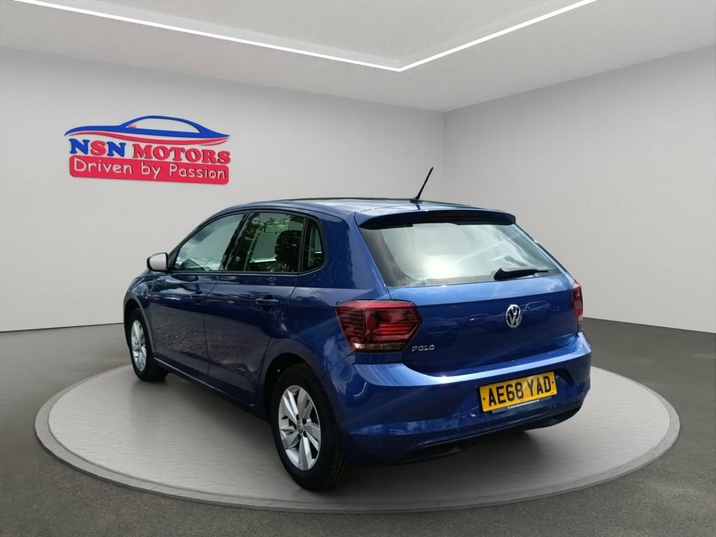 Volkswagen Polo 1.0 Tsi Se Hatchback Euro 6 Ss AE68YAD Blue #2