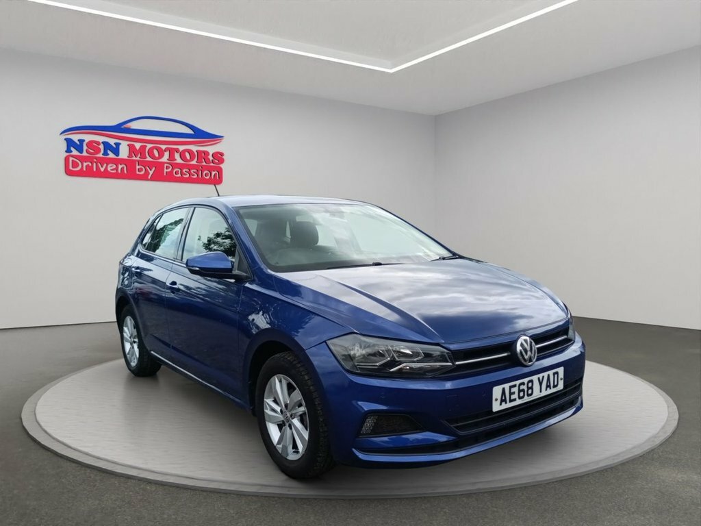 Volkswagen Polo 1.0 Tsi Se Hatchback Euro 6 Ss Blue