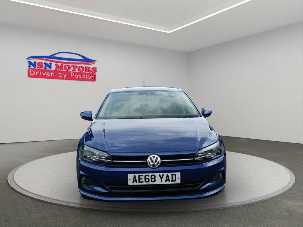Volkswagen Polo 1.0 Tsi Se Hatchback Euro 6 Ss AE68YAD Blue #6