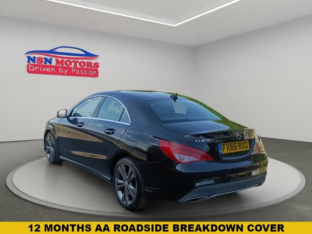 Mercedes-Benz CLA Class 1.6 Cla180 Sport Coupe 7G-dct Euro 6 S Black #2