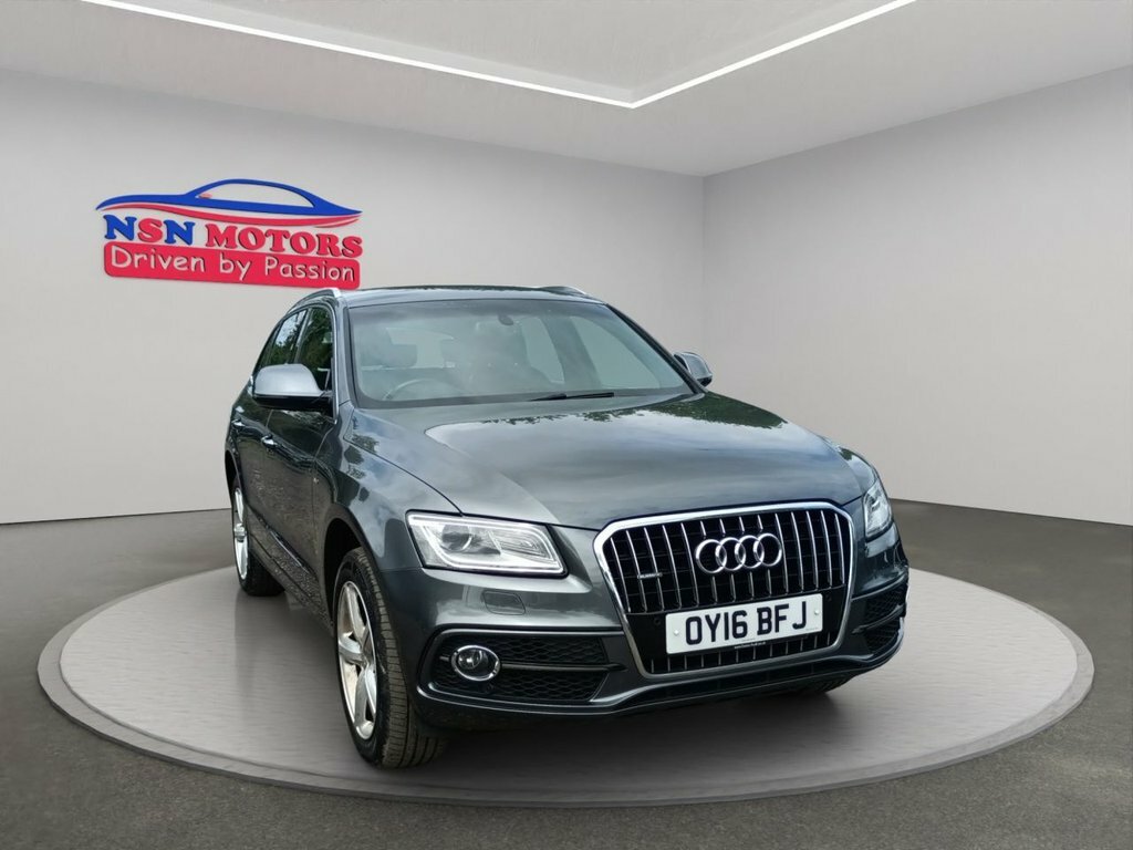 Audi Q5 2.0 Tdi S Line Suv Quattro Euro Grey