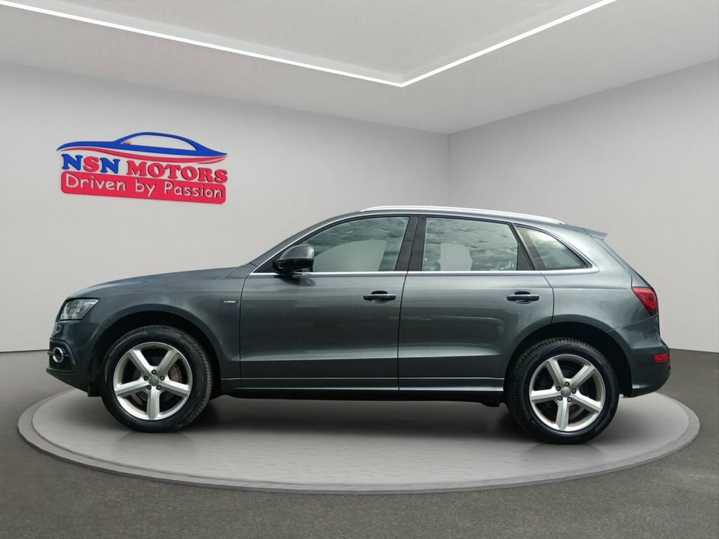 Audi Q5 2.0 Tdi S Line Suv Quattro Euro OY16BFJ Grey #3