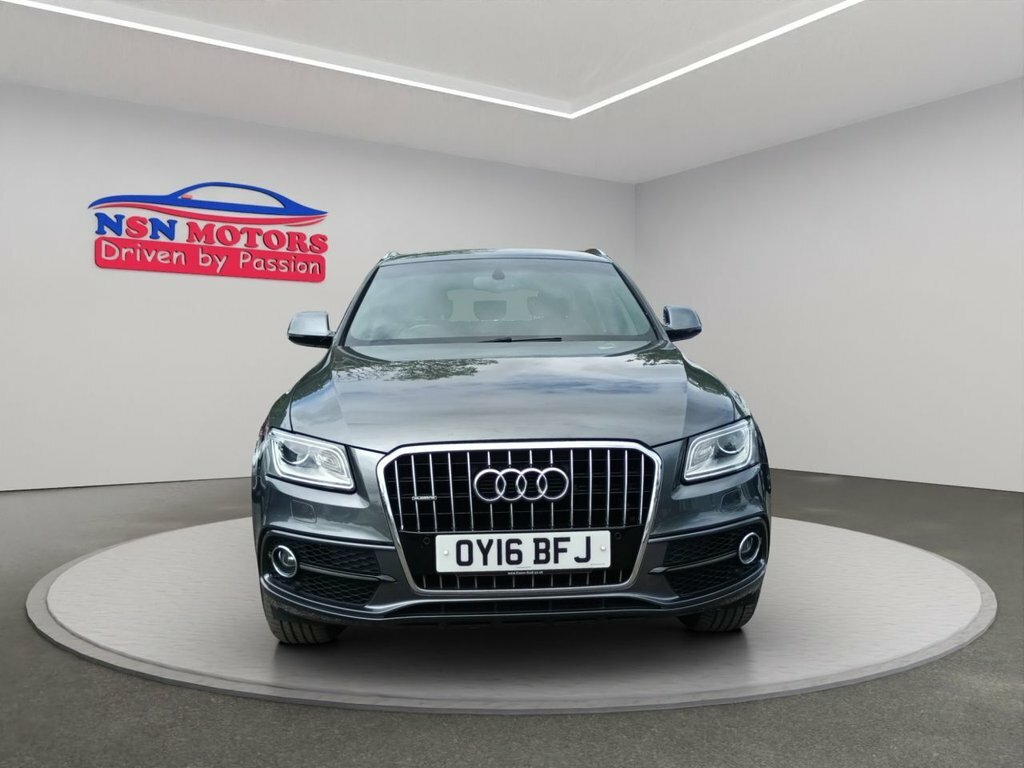 Audi Q5 2.0 Tdi S Line Suv Quattro Euro OY16BFJ Grey #6