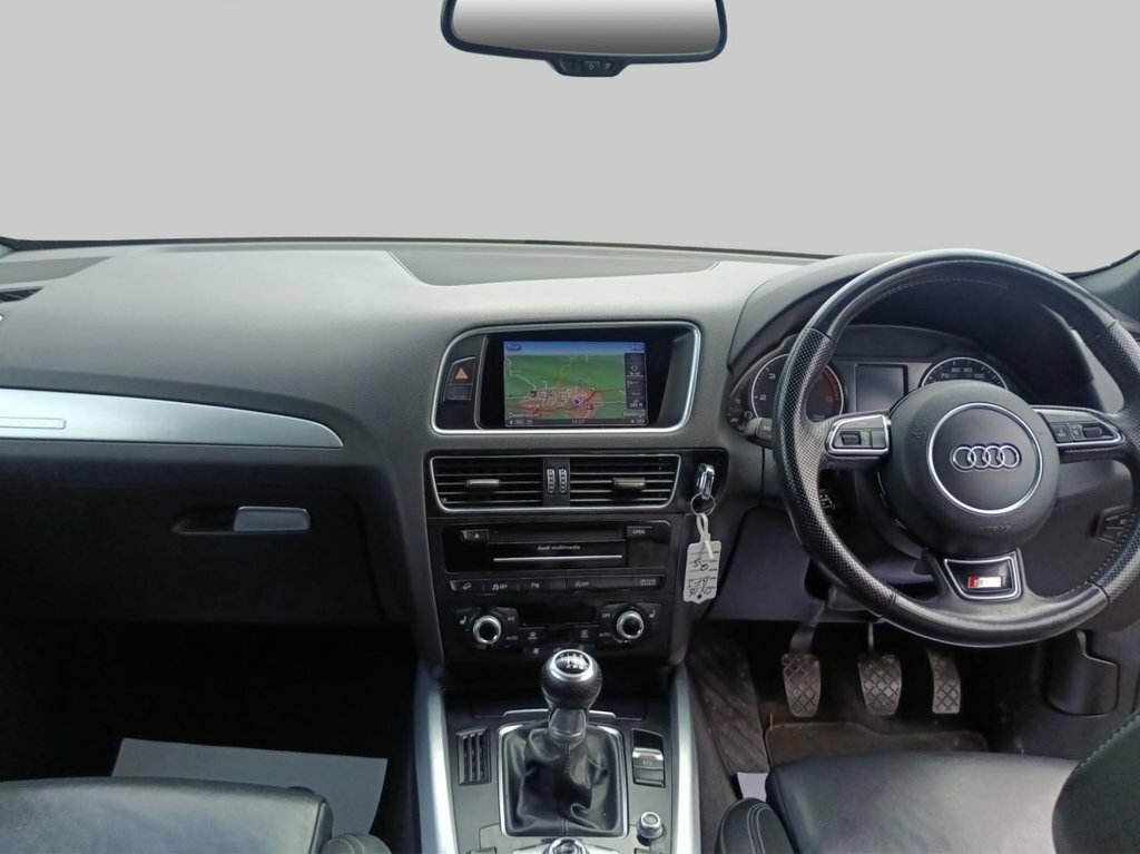 Audi Q5 2.0 Tdi S Line Suv Quattro Euro OY16BFJ Grey #5