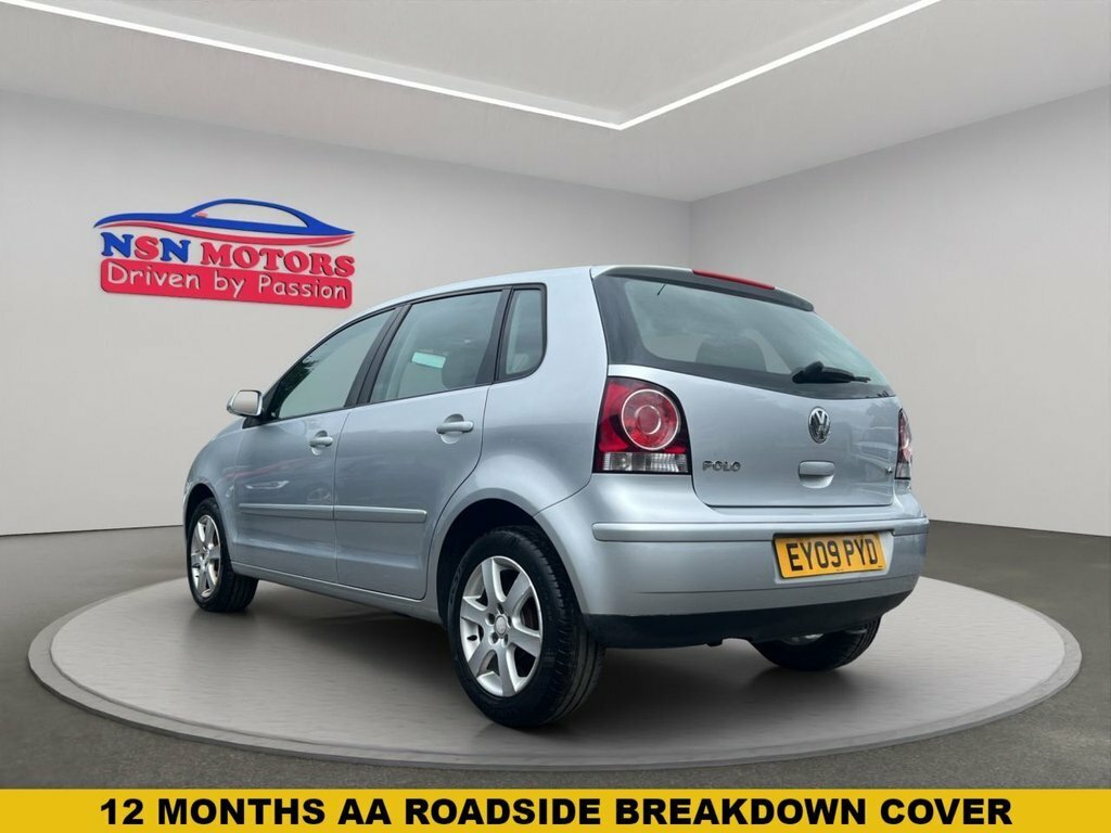 Volkswagen Polo 1.4 Match Hatchback 165 Gkm EY09PYD Silver #2